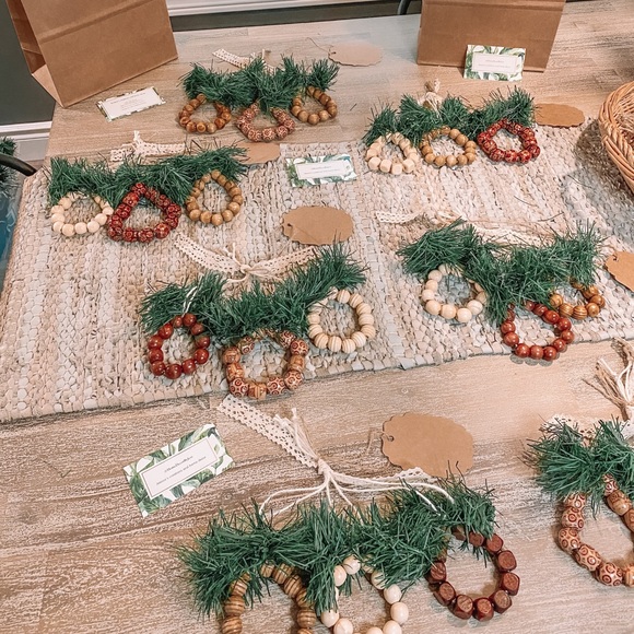 🌵Handmade boho inspired Christmas ornaments - Picture 3 of 3